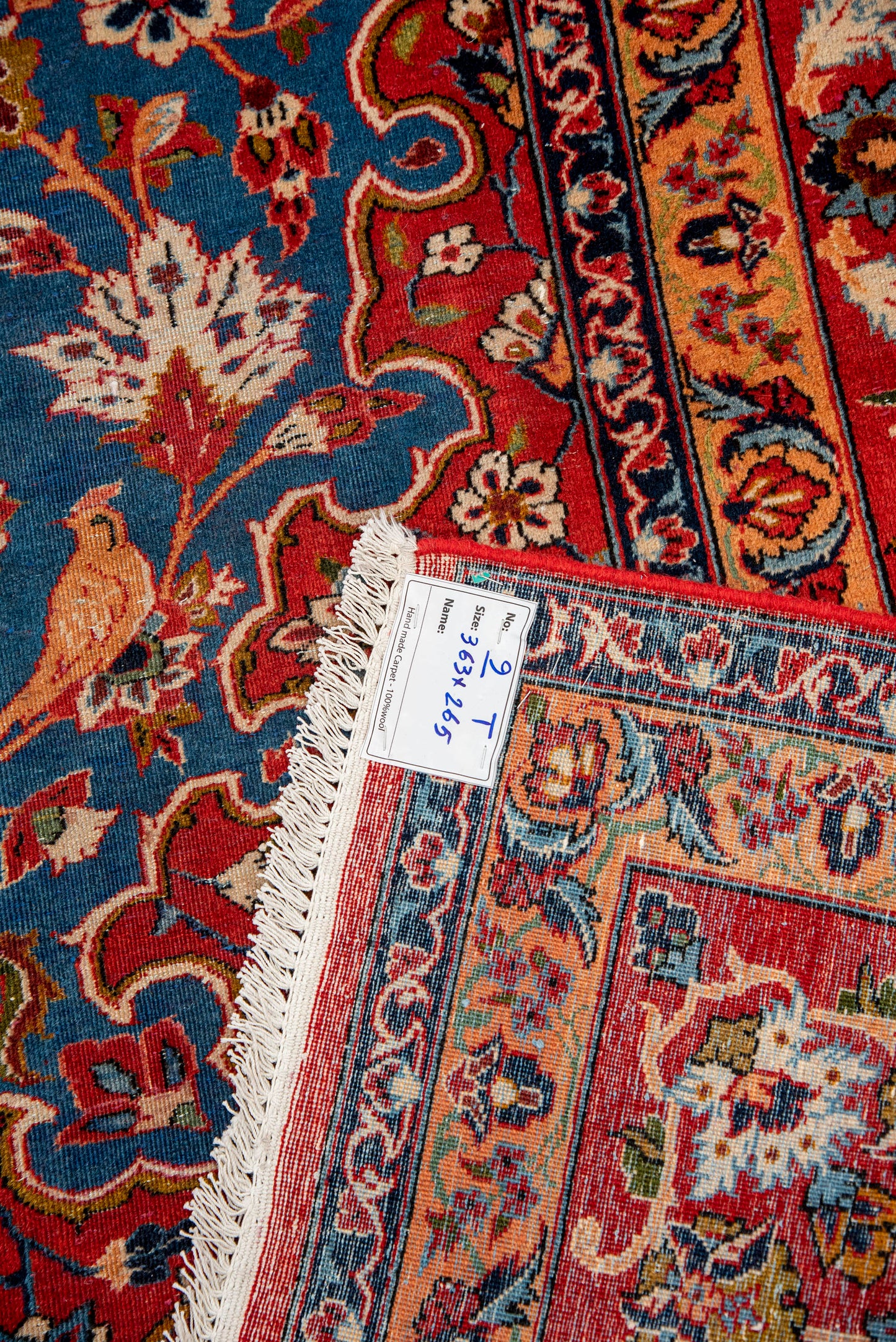 Hand knotted Persian Isfahan