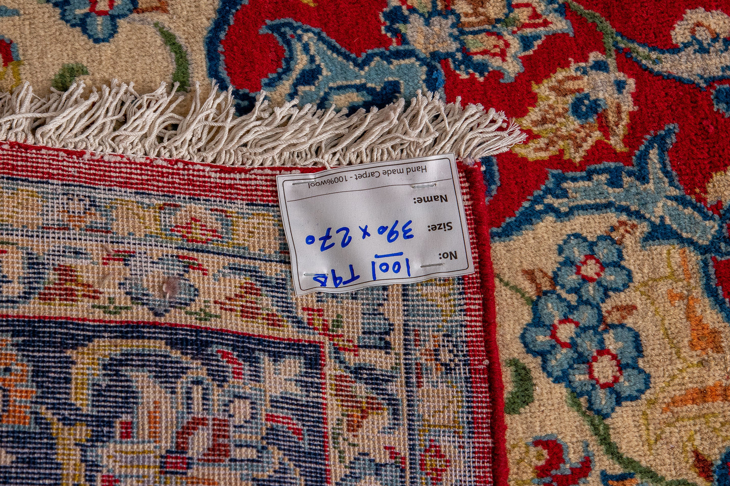 Hand knotted Persian Isfahan