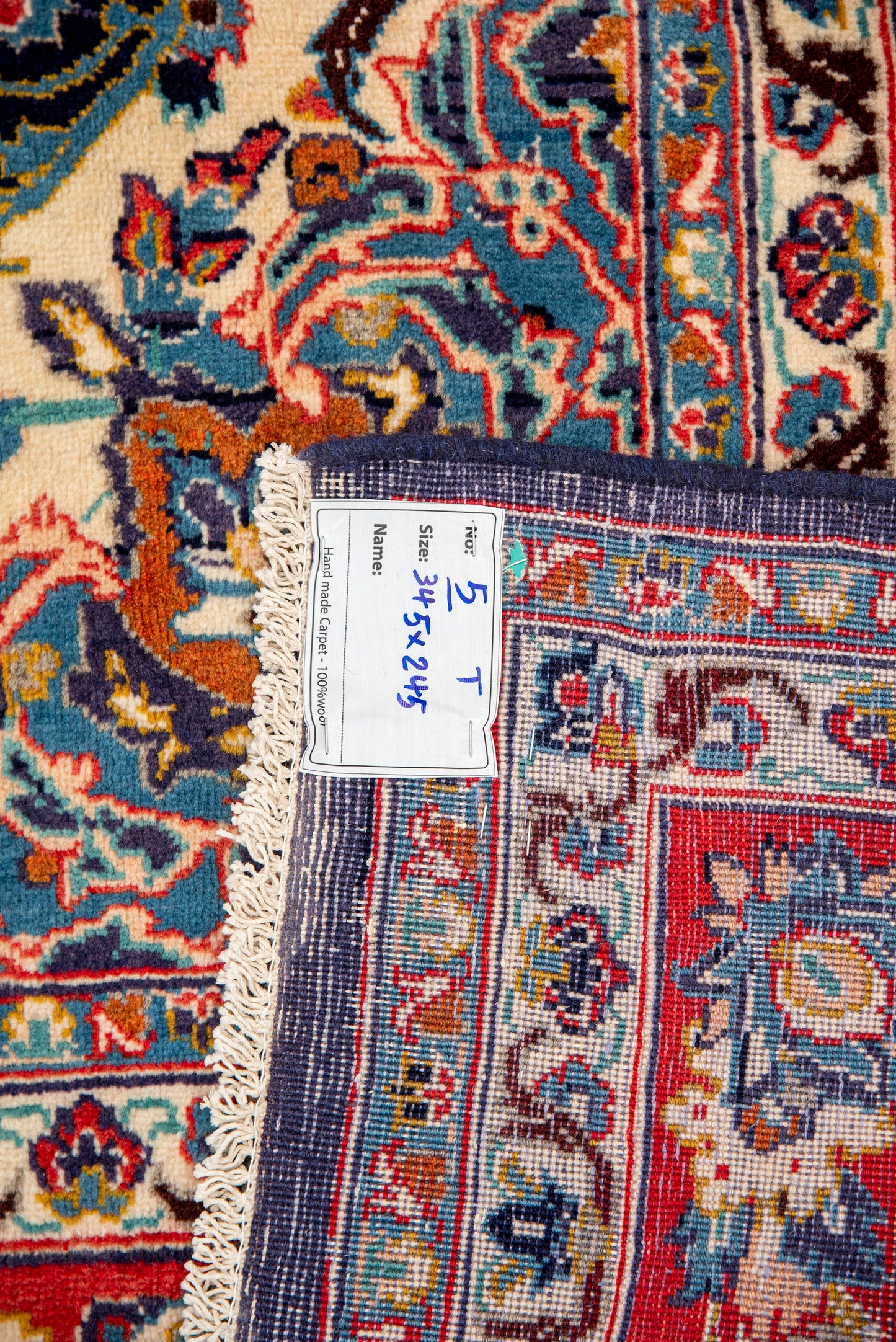 Hand knotted Persian Sarough