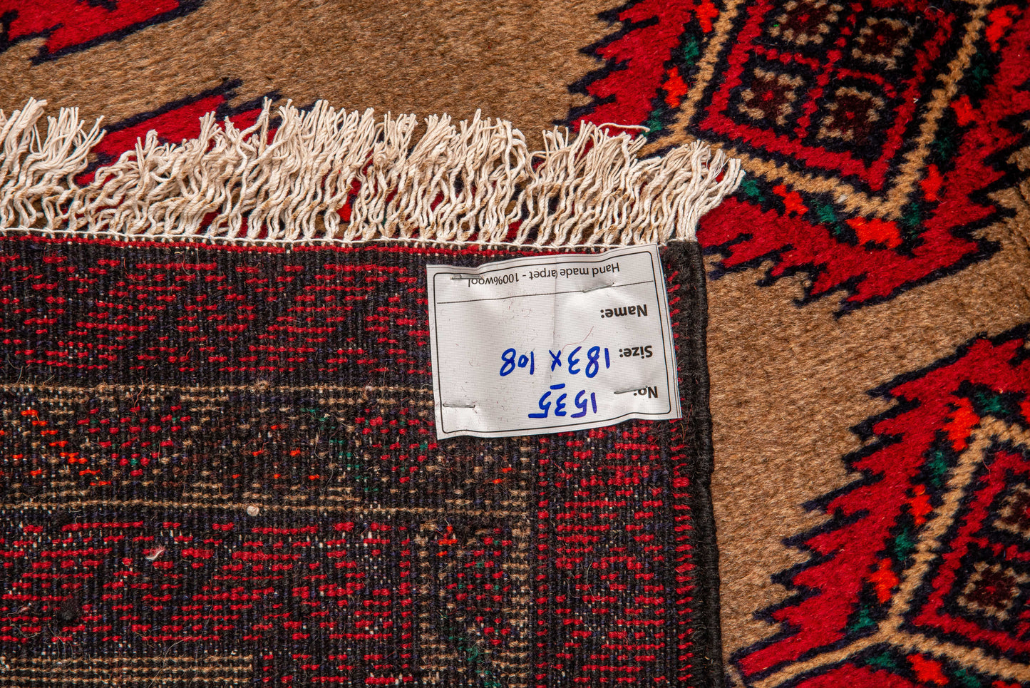 Hand knotted Persian Tribal Turkmen