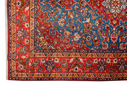 Hand knotted Persian Isfahan