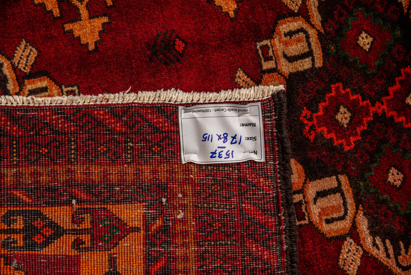 Hand knotted Persian Tribal Turkmen