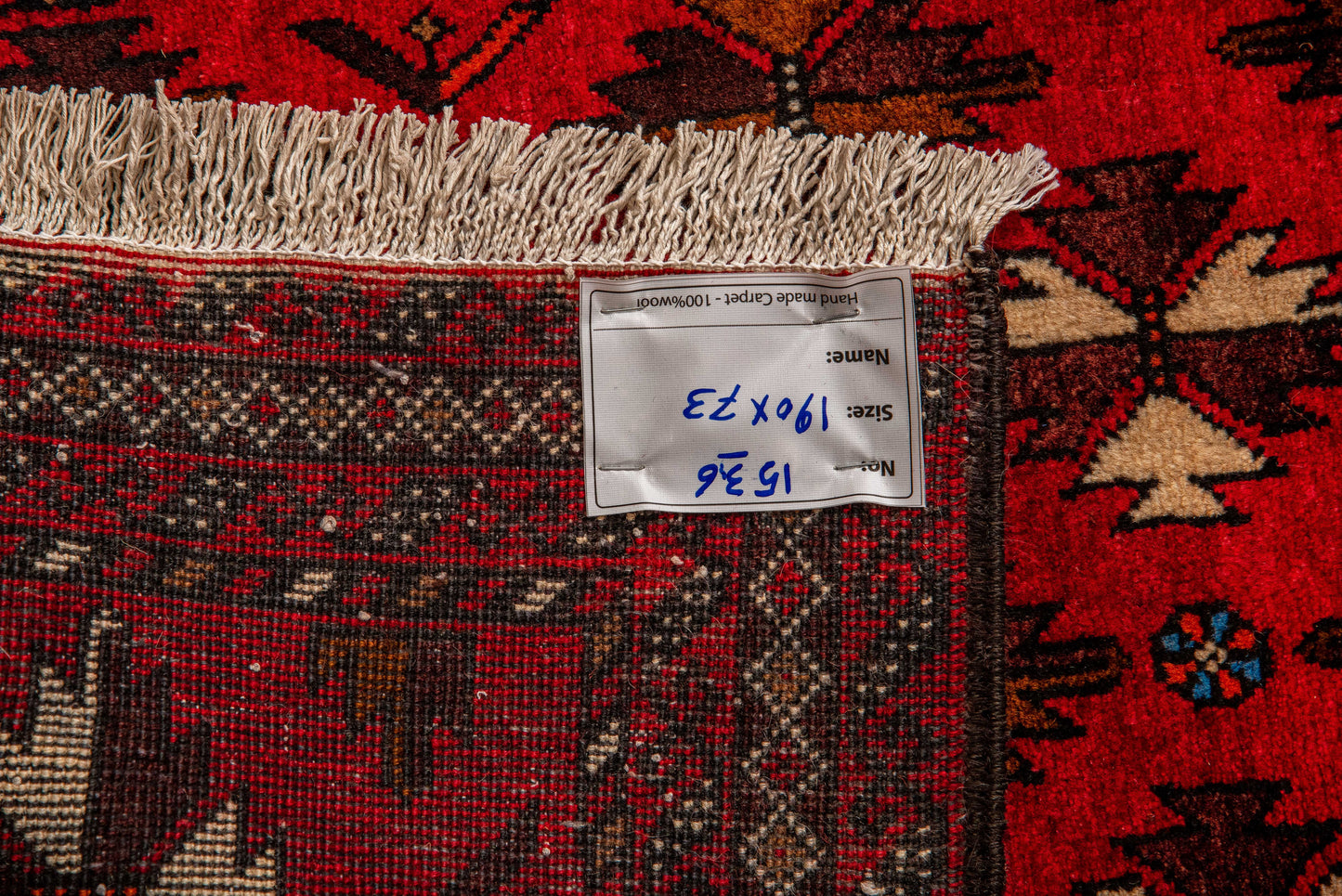 Hand knotted Persian Tribal Turkmen