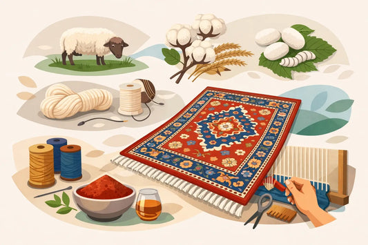 What Are Persian Rugs Made Out Of?