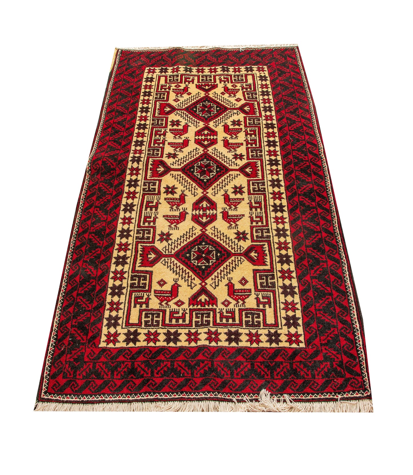 Hand knotted Persian Tribal Turkmen