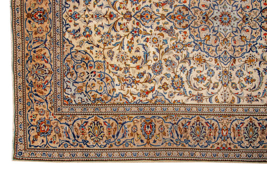 Hand knotted Persian Nain