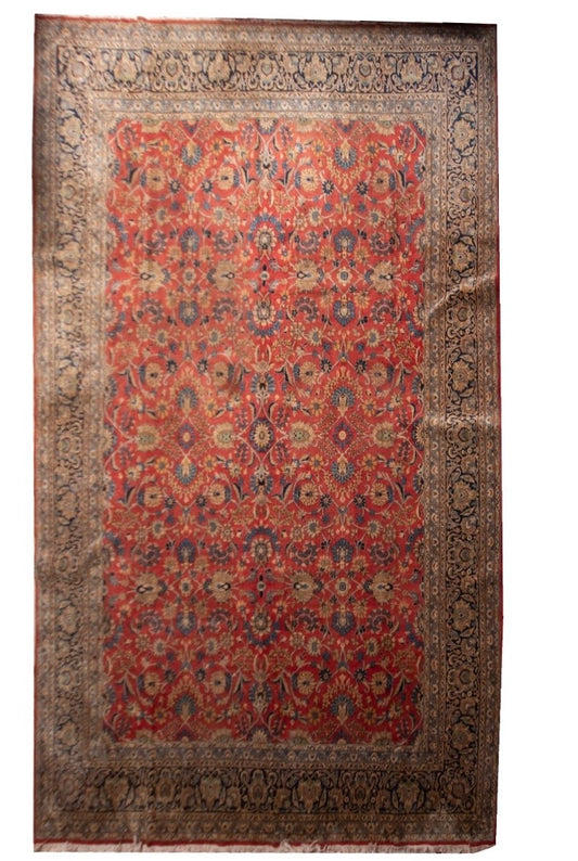 Massive Size Hand knotted Persian Kermani Rug 460x290