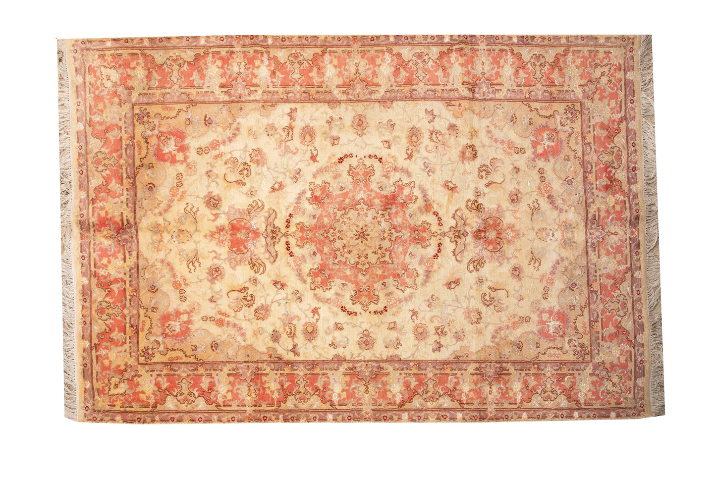 Hand knotted persian Tabriz
