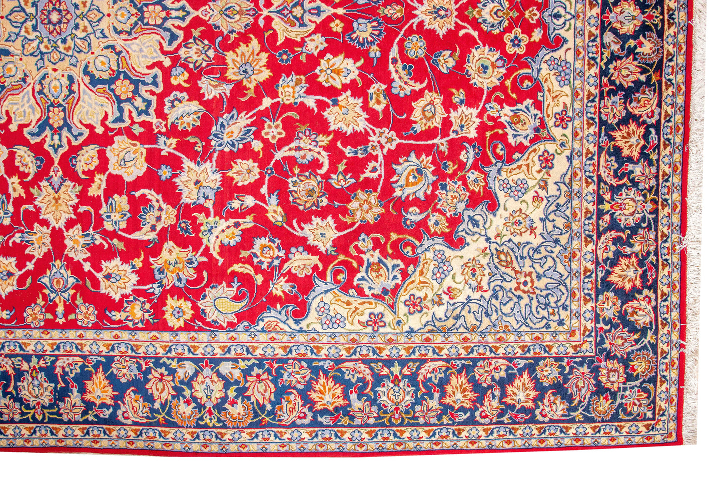 Hand knotted Persian Isfahan