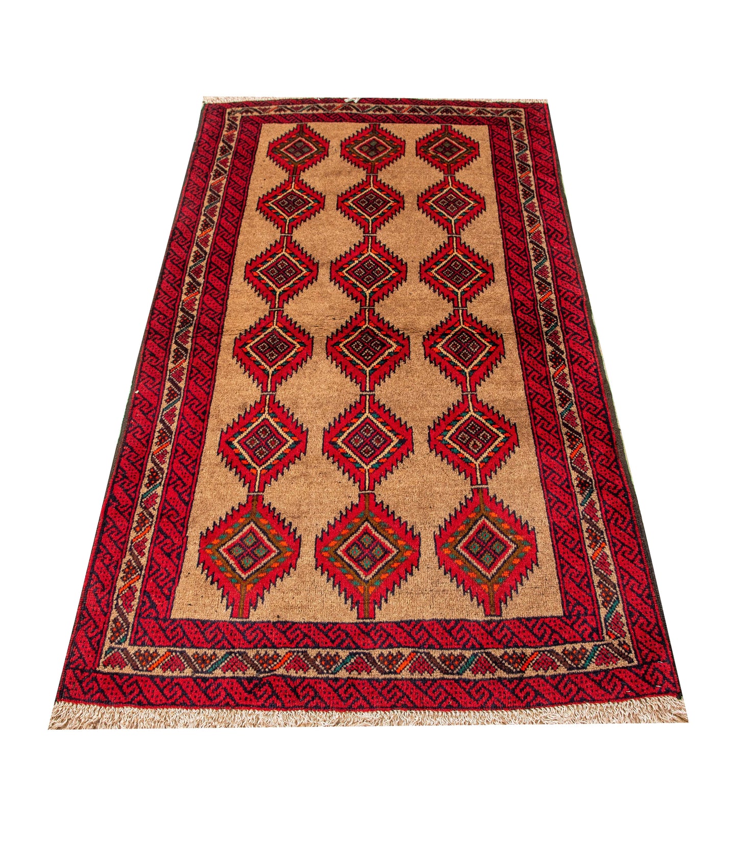 Hand knotted Persian Tribal Turkmen