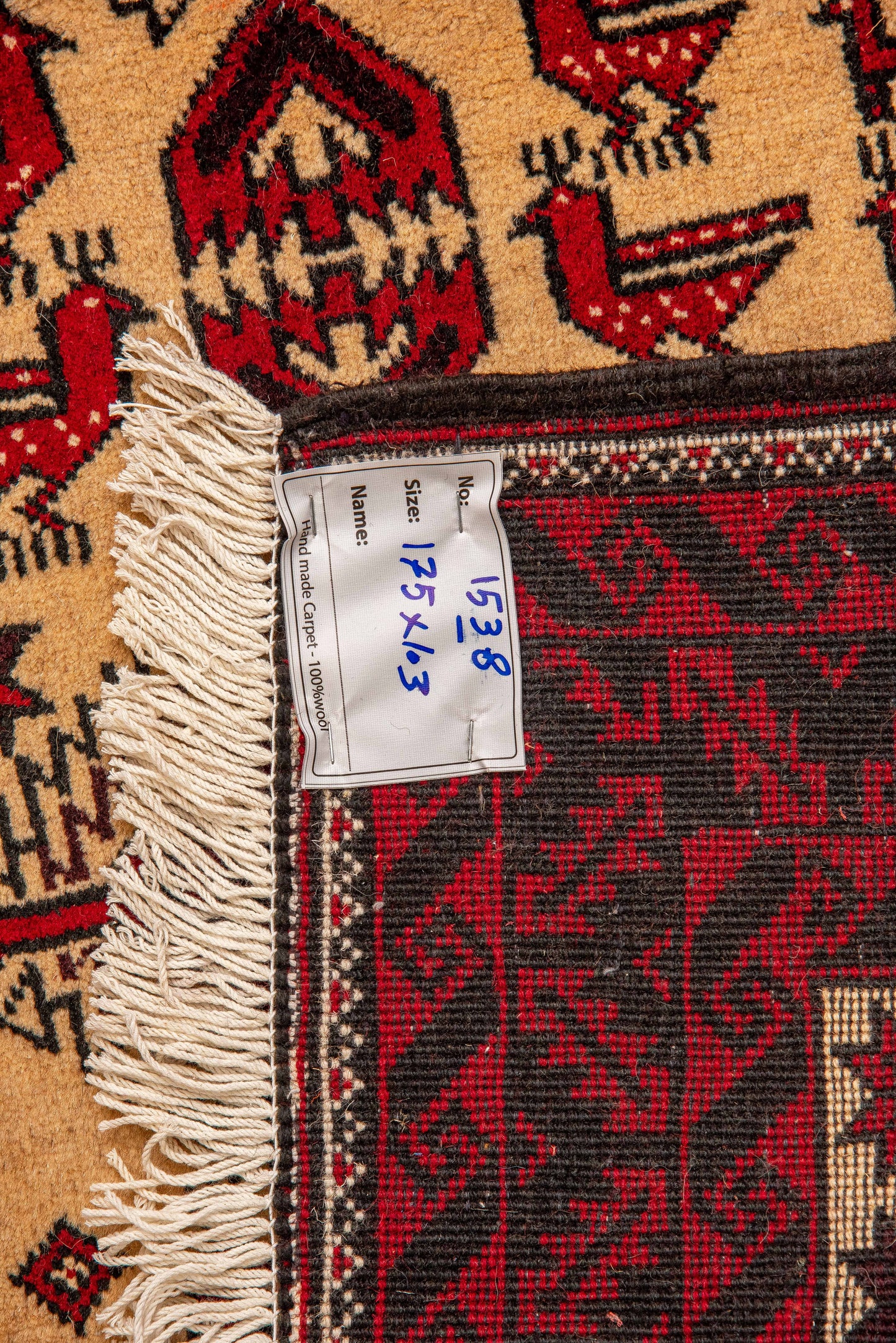 Hand knotted Persian Tribal Turkmen
