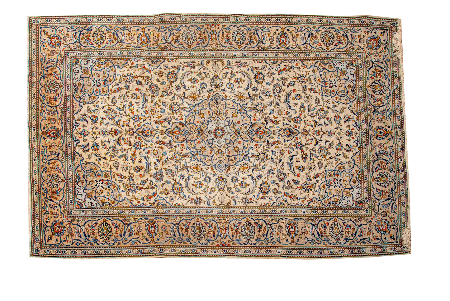 Hand knotted Persian Nain