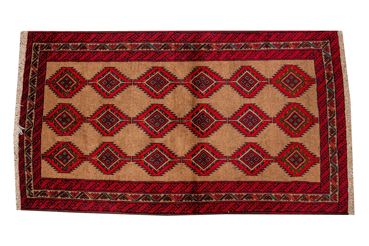 Hand knotted Persian Tribal Turkmen