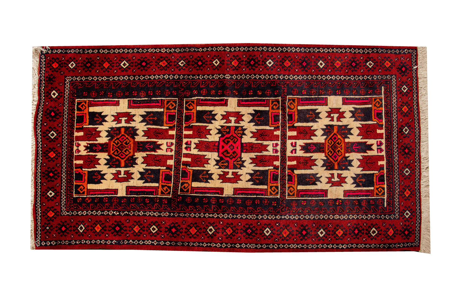 Hand knotted Persian Tribal Turkmen