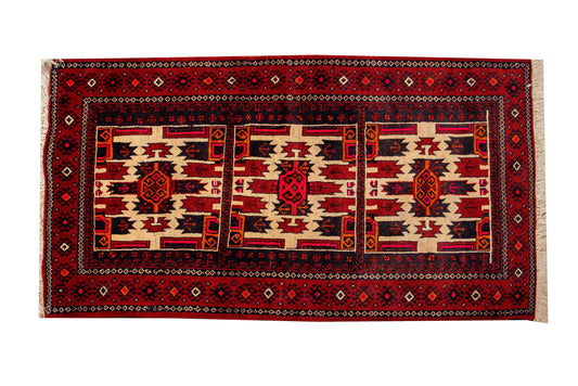 Hand knotted Persian Tribal Turkmen