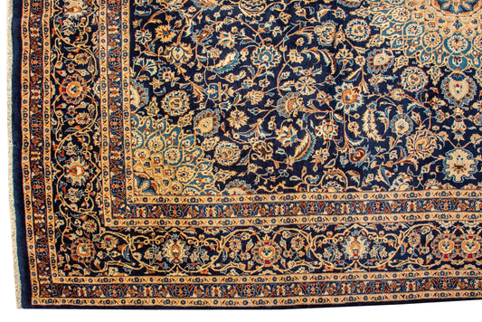 Hand knotted Persian Kashmar