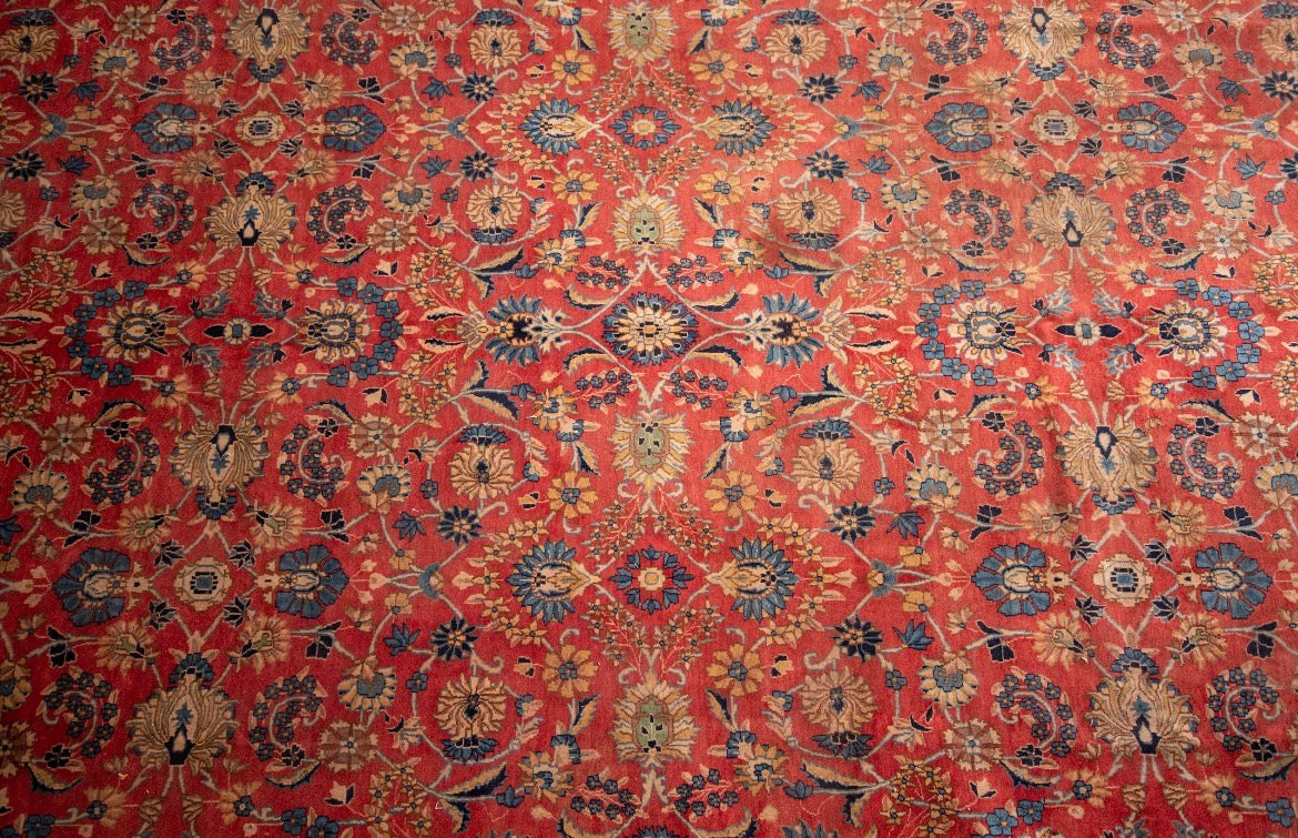 Massive Size Hand knotted Persian Kermani Rug 460x290