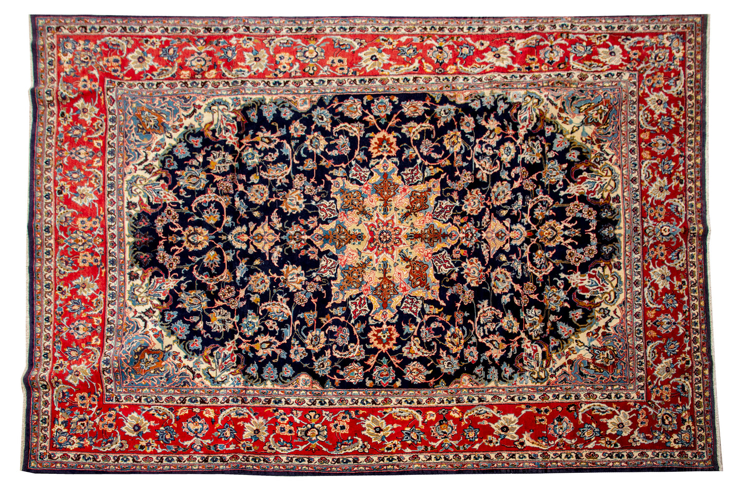 Hand knotted Persian Sarough