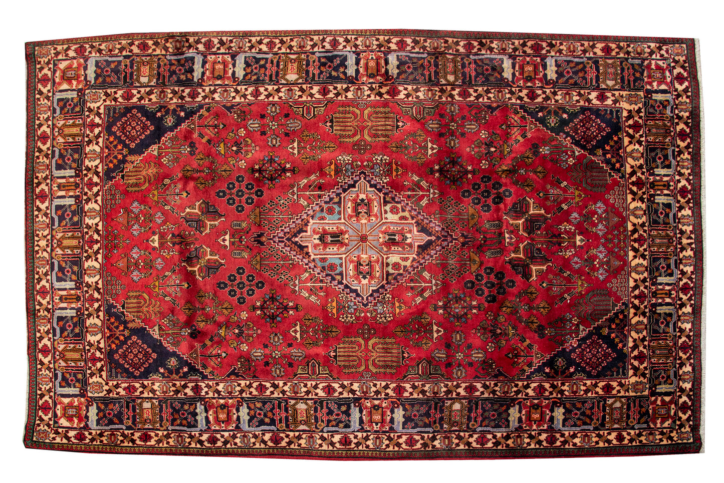 Hand knotted Persian Isfahan Meymeh