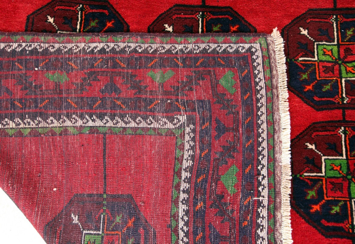 Hand knotted Persian Mashad 100%Wool natural dyes
