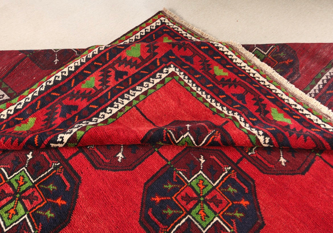 Hand knotted Persian Mashad 100%Wool natural dyes