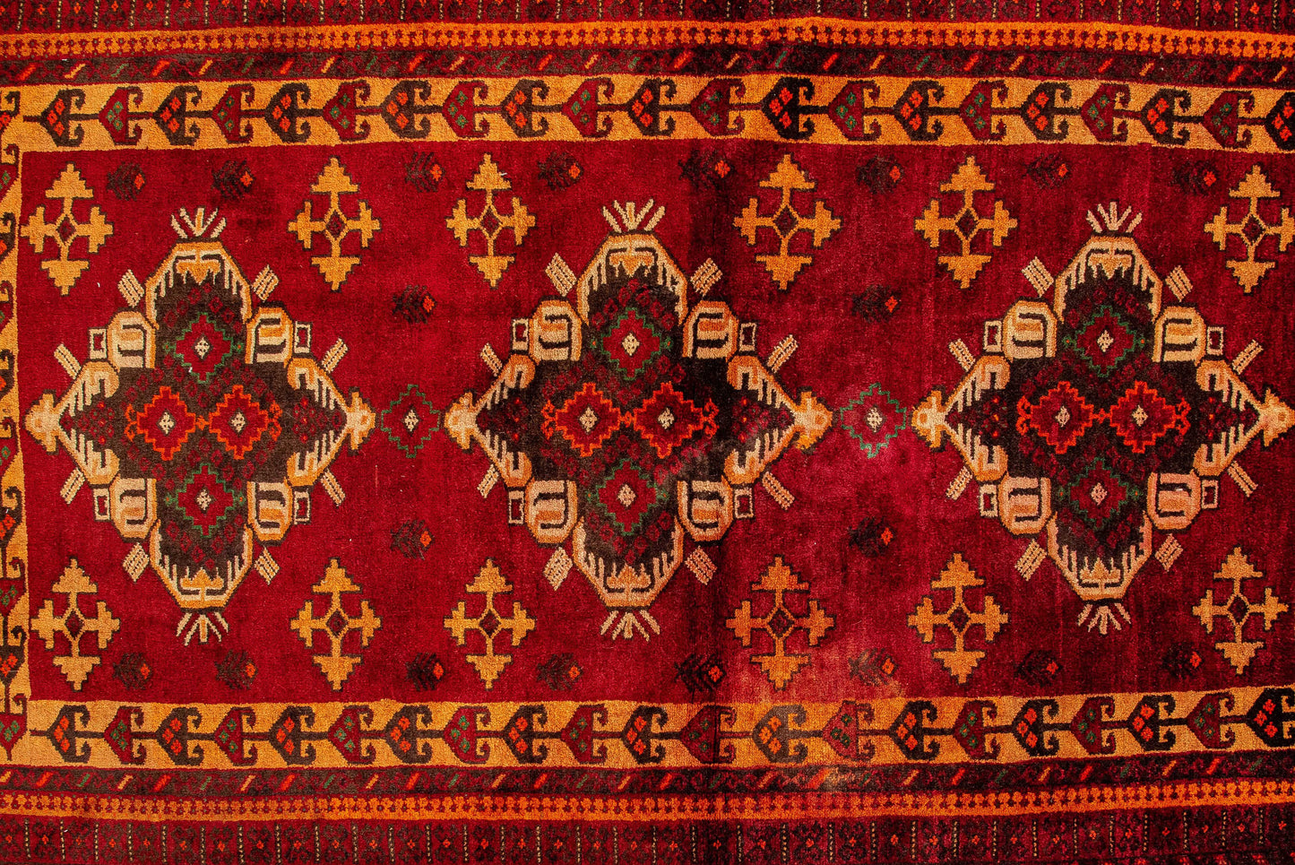 Hand knotted Persian Tribal Turkmen