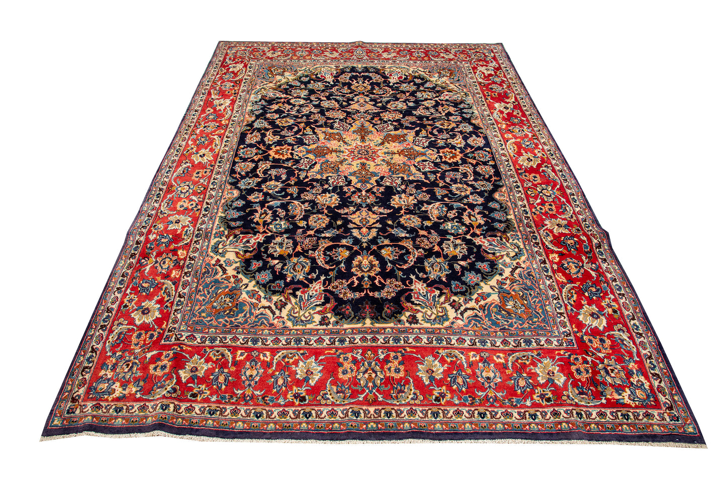 Hand knotted Persian Sarough