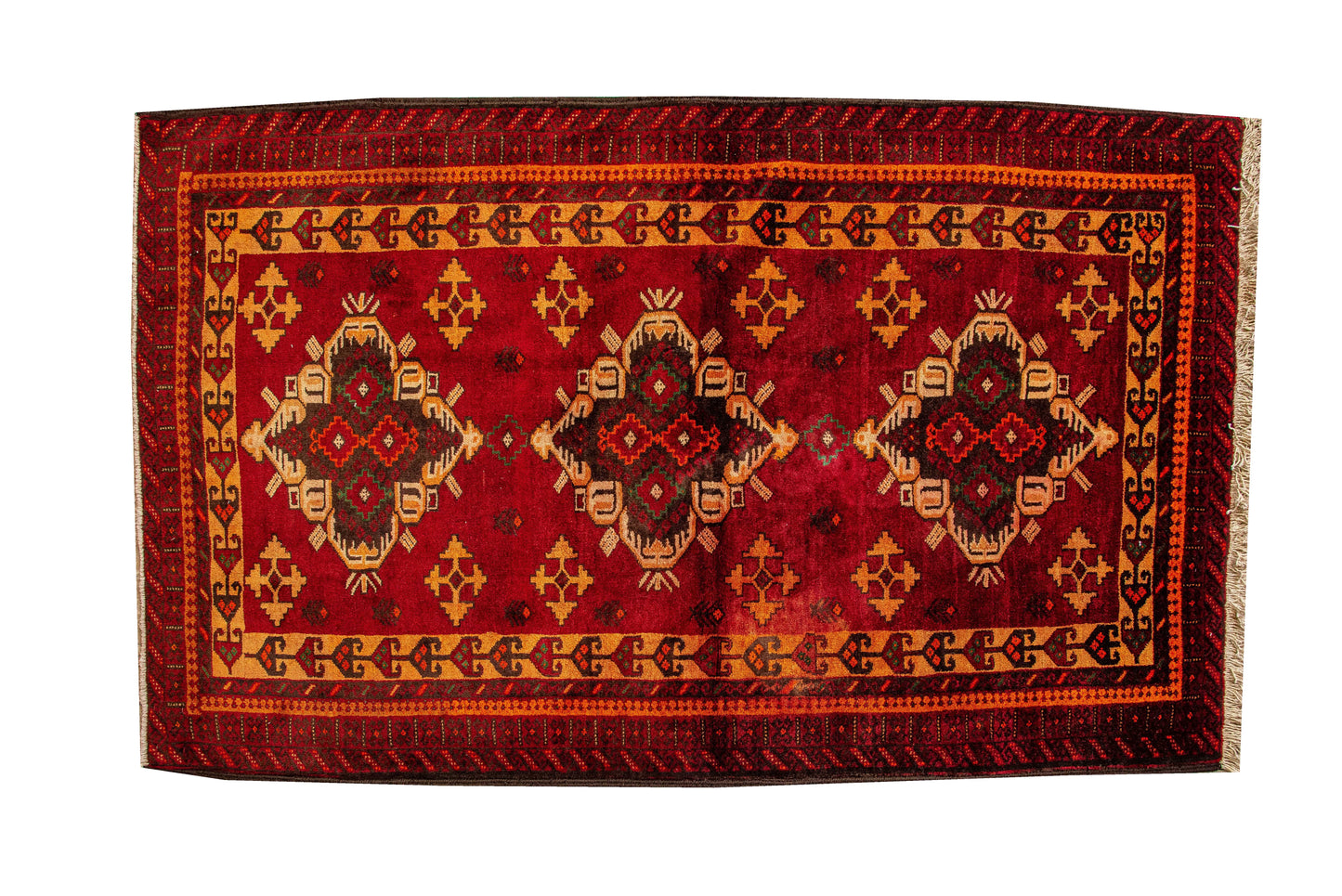 Hand knotted Persian Tribal Turkmen