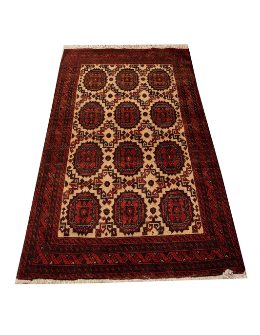 Hand knotted Persian Tribal Turkmen