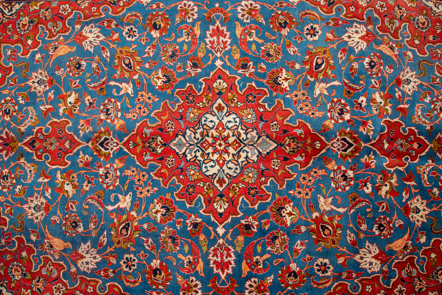 Hand knotted Persian Isfahan