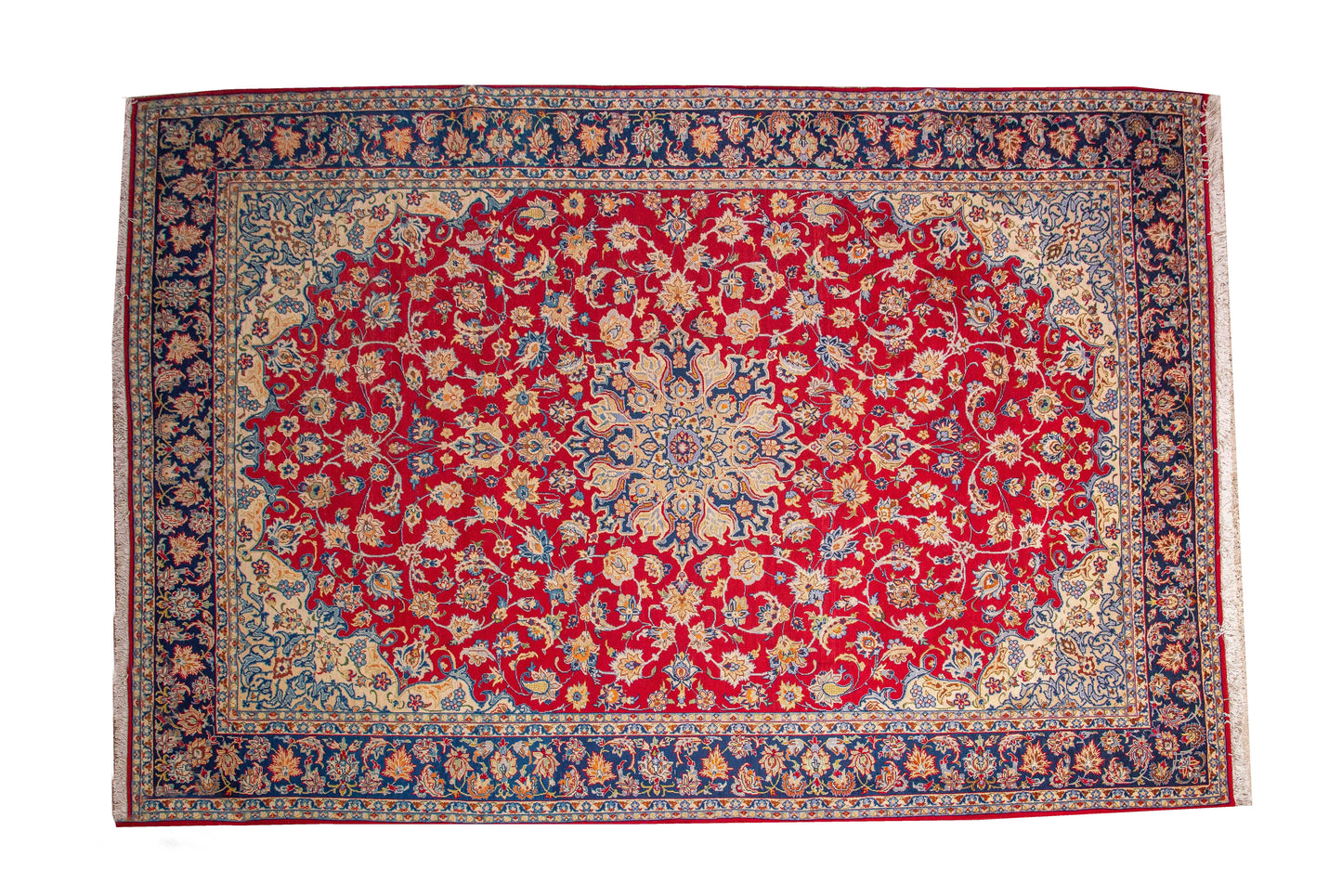 Hand knotted Persian Isfahan