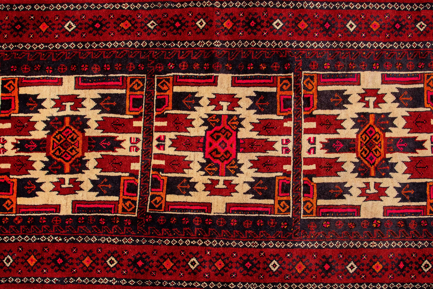 Hand knotted Persian Tribal Turkmen