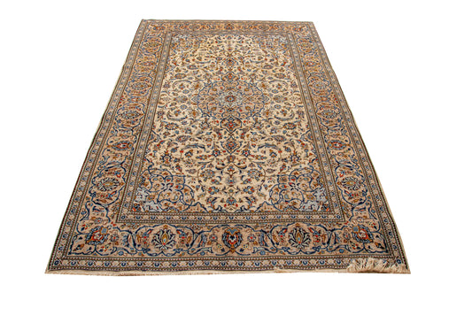 Hand knotted Persian Nain