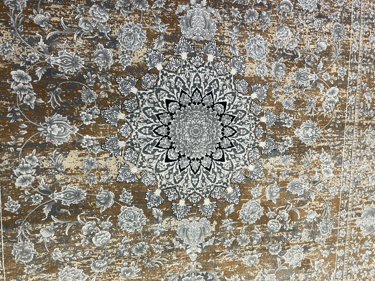 Persian Rug medallions center