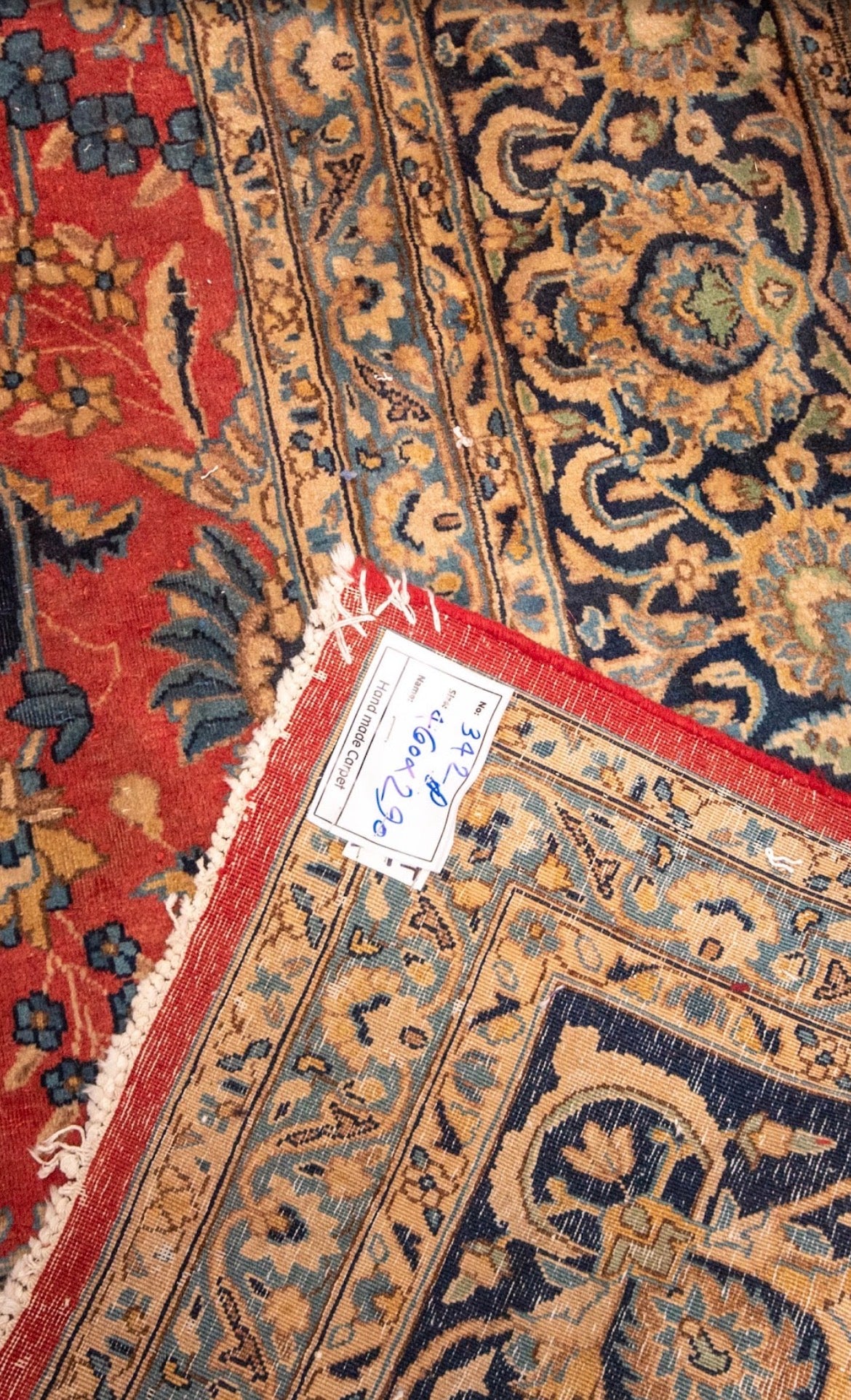 Massive Size Hand knotted Persian Kermani Rug 460x290
