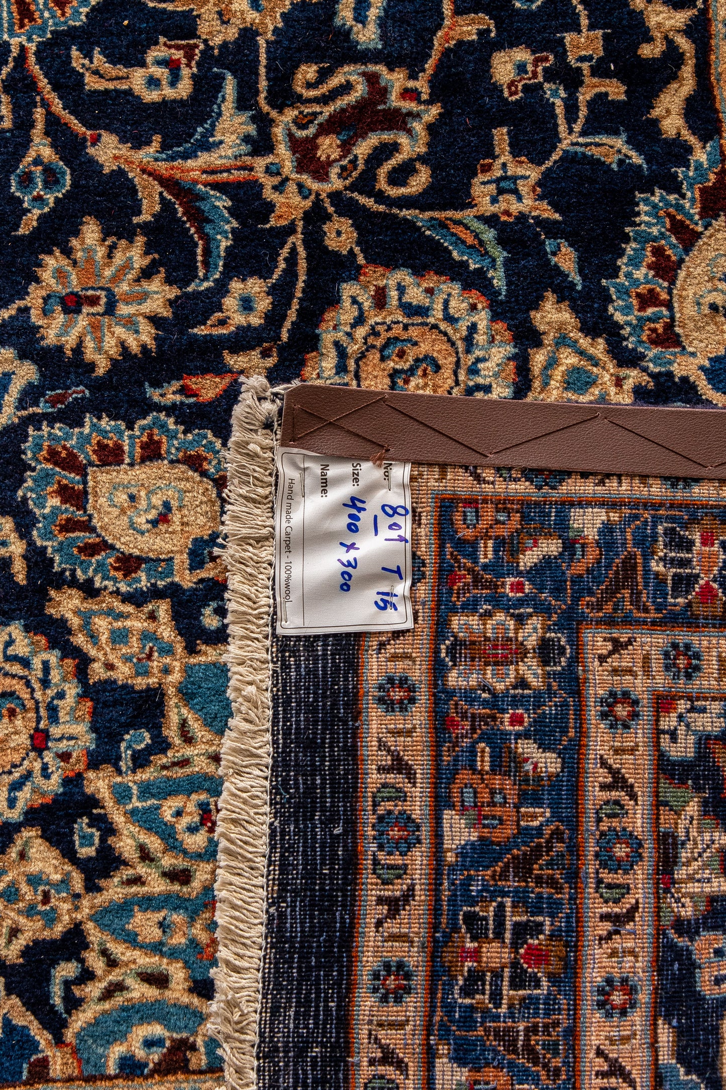 Hand knotted Persian Kashmar