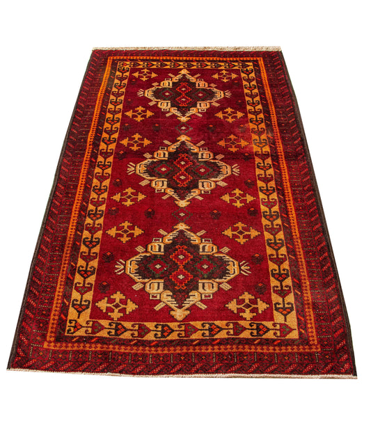 Hand knotted Persian Tribal Turkmen