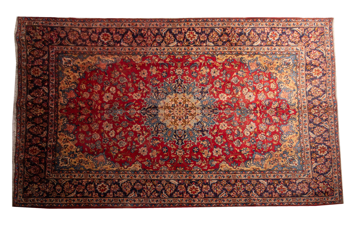 Finely Hand knotted Persian Isfahan Rug