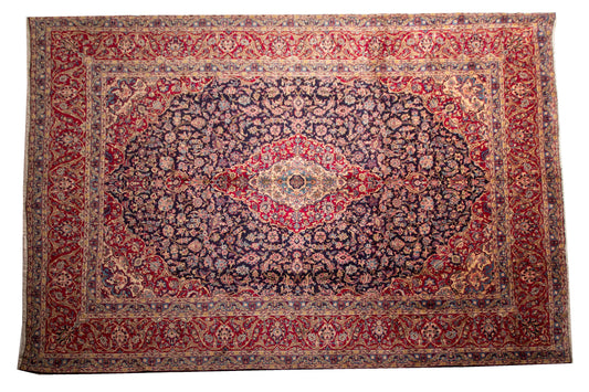 Finely Hand knotted Persian Markazi Rug