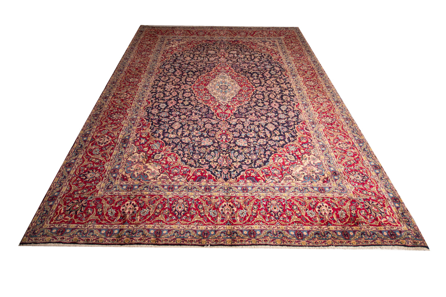 Finely Hand knotted Persian Markazi Rug