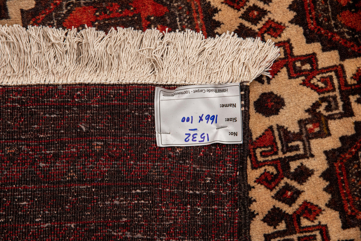 Hand knotted Persian Tribal Turkmen
