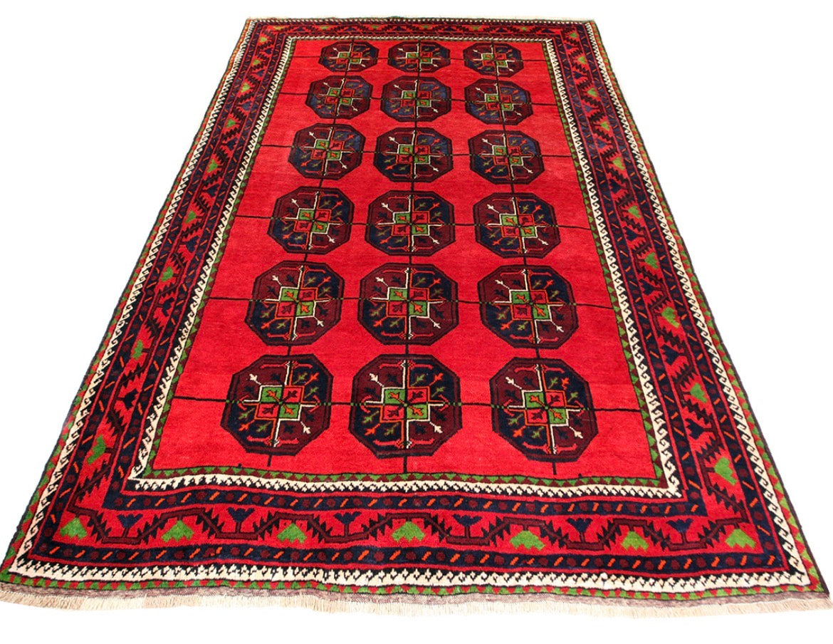 Hand knotted Persian Mashad 100%Wool natural dyes