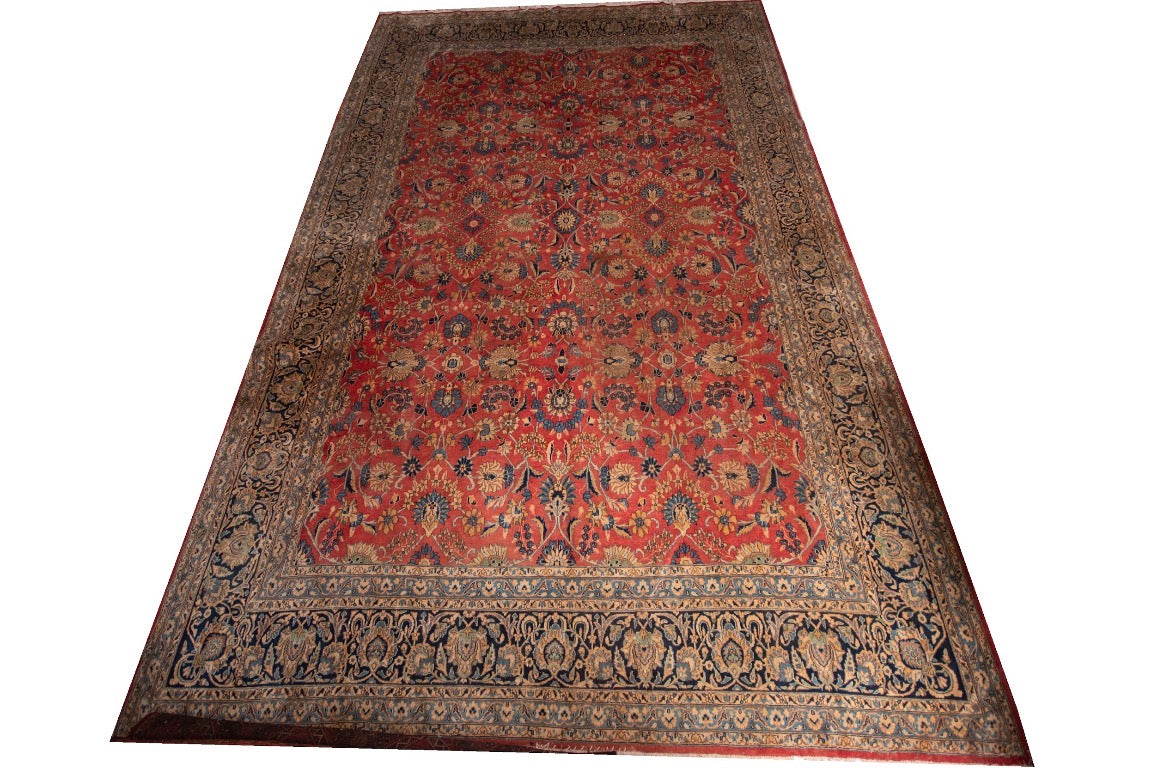 Massive Size Hand knotted Persian Kermani Rug 460x290